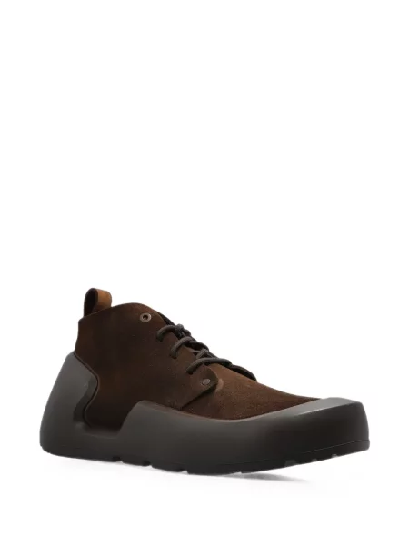 Sneakers Birkenstock σουέντ καφέ