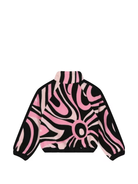 Bluza polarowa dziecięca Pucci różowa