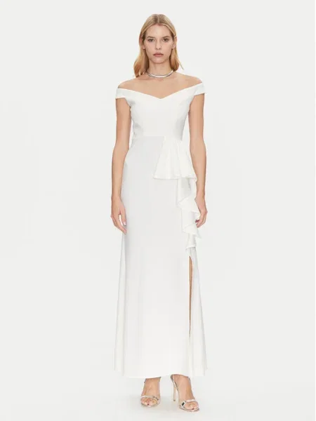 Rinascimento Rochie de seară alb