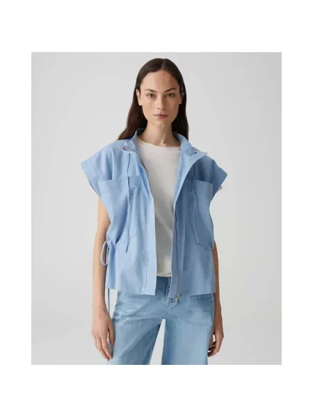 Opus Kamizelka Typu Blezer Windra blau niebieska