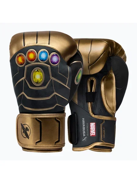 Боксови ръкавици Hayabusa Thanos на Marvel златно/черно черно