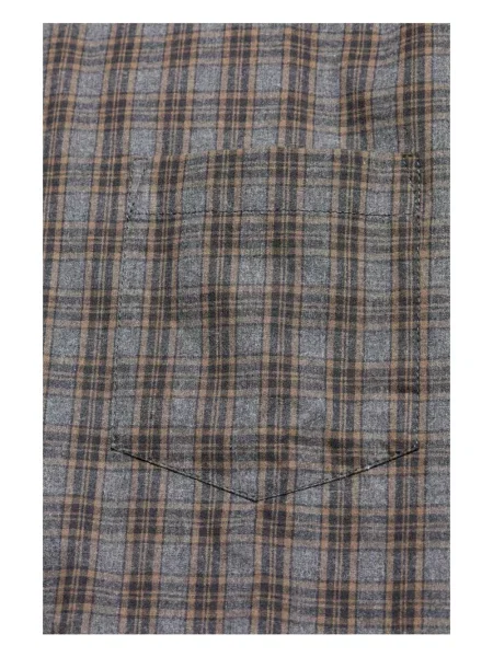 Cămașă Comme Des Garcons Homme Plus în carouri gri
