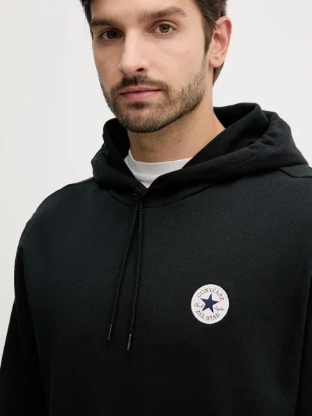 Melegítő felső Converse fekete