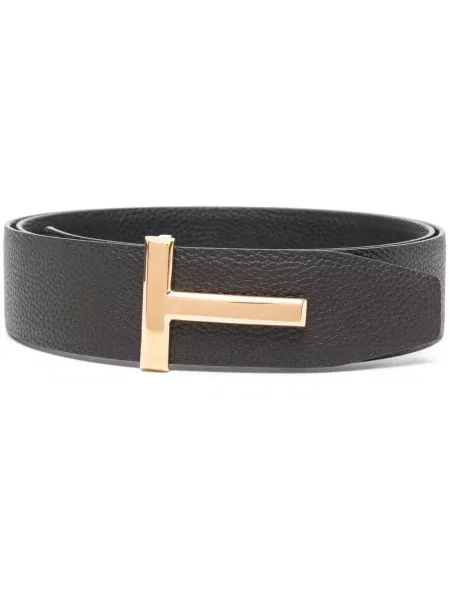 Curea Tom Ford din piele maro