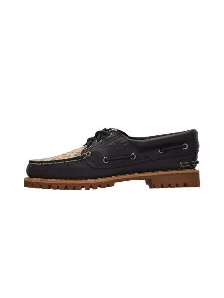 TIMBERLAND Mocasini brocart negru