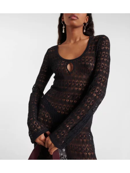 Rochie maxi Isabel Marant de costum negru