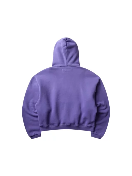 Bluza z kapturem Erl fioletowa