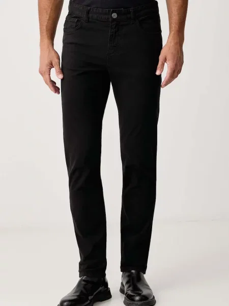 Trussardi pantaloni pentru bărbați din cu negru