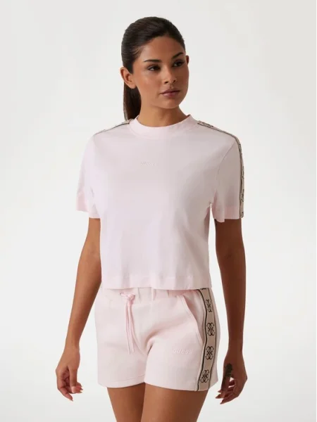 Тениска Guess розово