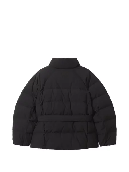 Matlasat cu centură palton Maison Kitsune negru