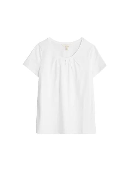 Seasalt Cornwall Tricou Appletree' alb