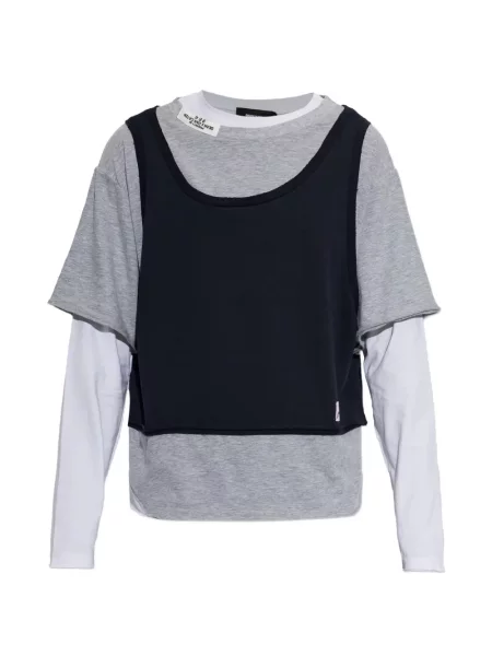Tricou Dsquared2 cu autograf gri