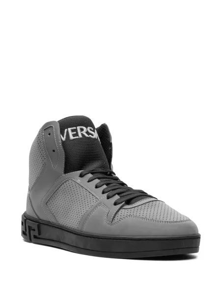 Sneakerși Versace gri