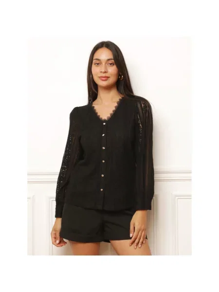Top La Modeuse crna