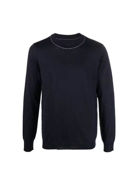 Sweter Maison Margiela niebieski