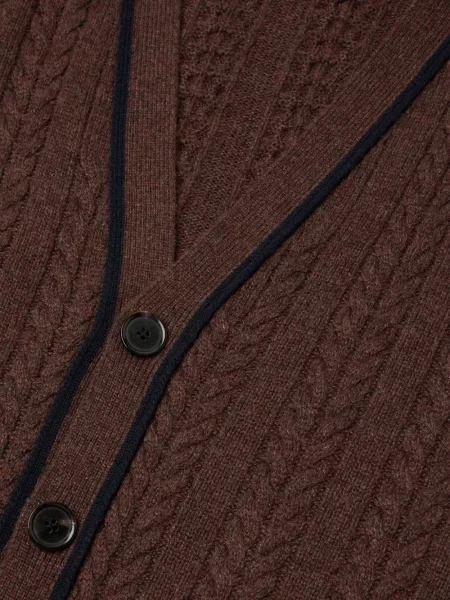 Cardigan Loro Piana maro