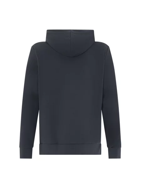 Bluza z kapturem Boss niebieska