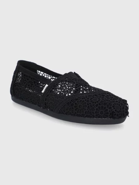 Εσπαντρίγιες Toms μαύρο