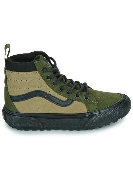 Členkové topánky Vans béžová
