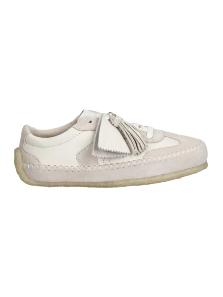 Sneakersy Clarks beżowe