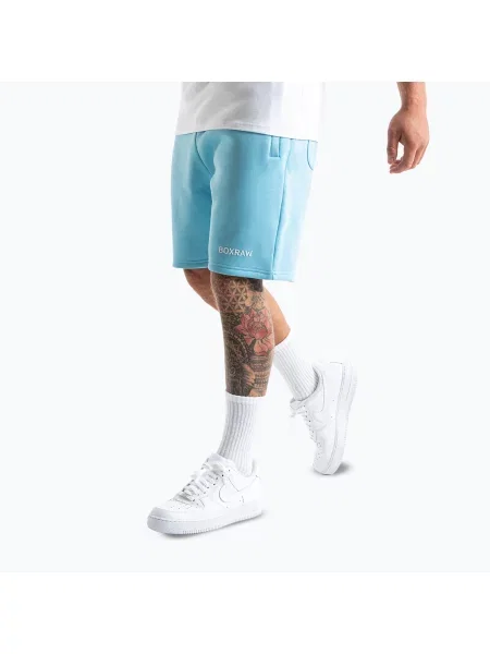 Férfi rövidnadrág BOXRAW Johnson baby blue. Méret: S kék