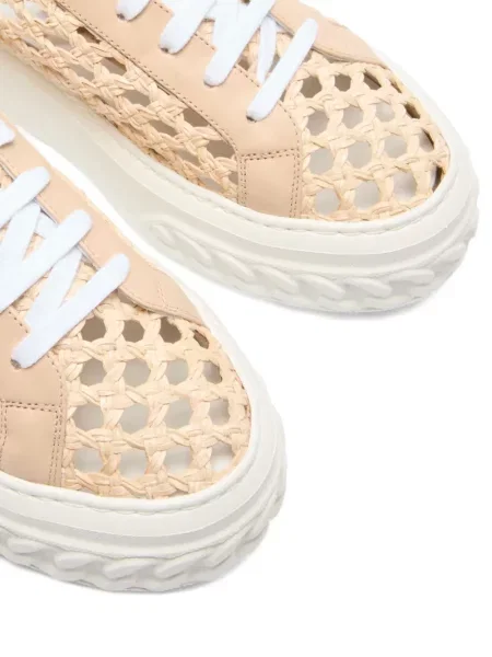 Sneakerși Casadei cu platformă
