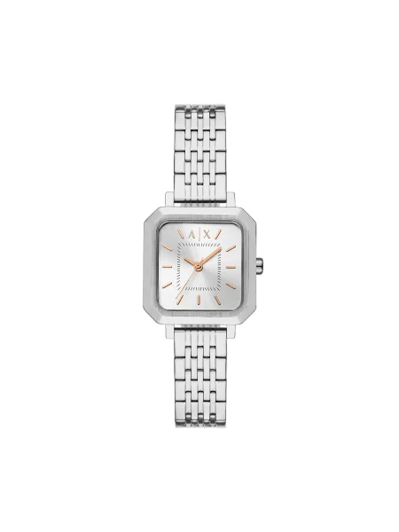 Armani Exchange Hodinky Leila Strieborná biela