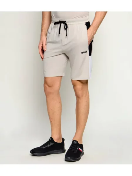 BOSS BLACK Pantaloni scurți de pijama Balance negru