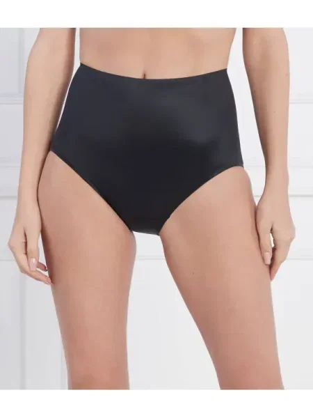 Spanx De satin chiloți slipi Shaping negru