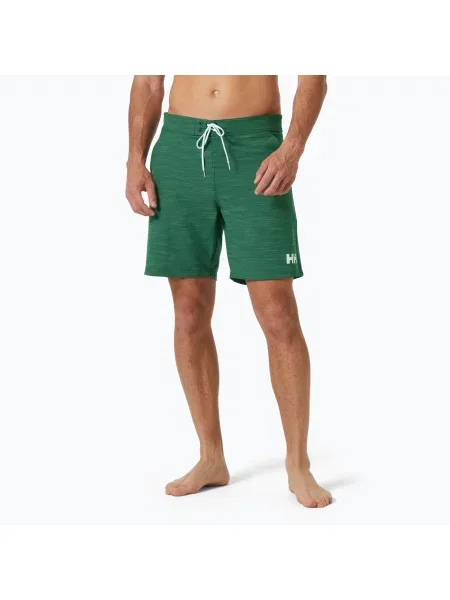 Pantaloni scurți de baie pentru bărbați Helly Hansen Newport Boardshorts 8" jungle green verde