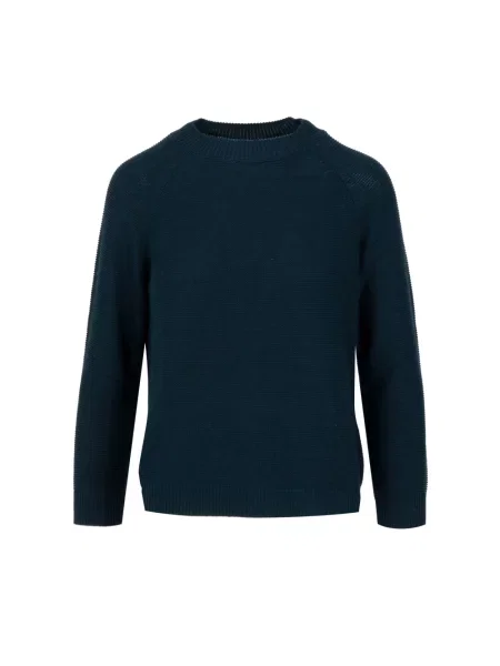 Dzianinowy sweter Weekend Max Mara niebieski