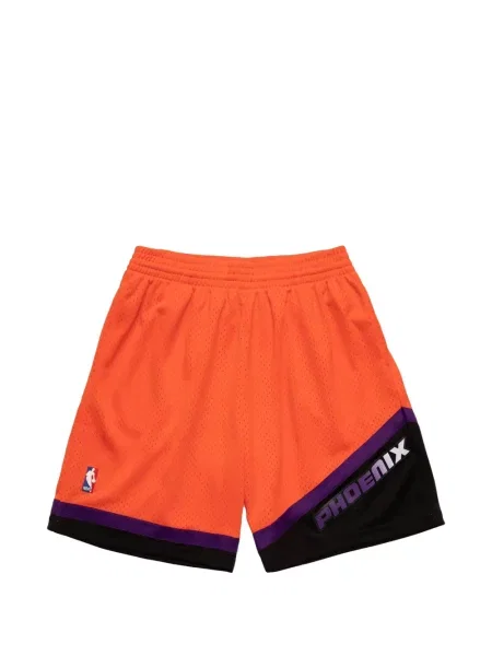 Pantaloni scurți Mitchell & Ness portocaliu