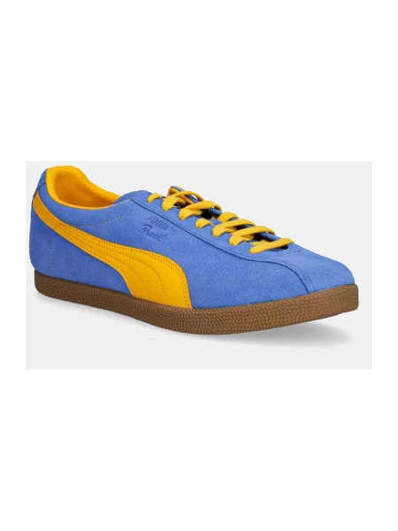 Sneakersy Puma zamszowe niebieskie