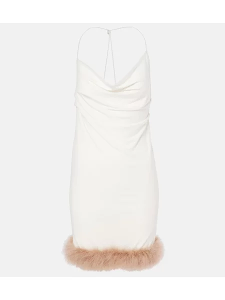 Rochie Coperni din jerseu alb