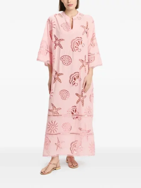 Sukienka maxi Miss June różowa