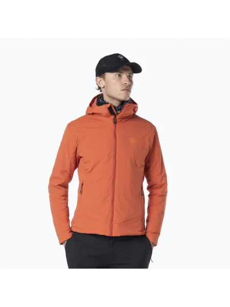 Суичър с качулка Rossignol оранжево