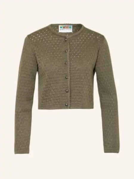 Berwin & Wolff Sweter Rozpinany gruen