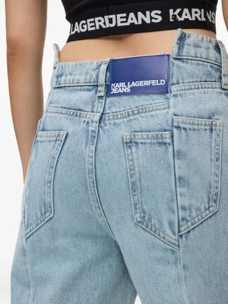 Blugi Karl Lagerfeld Jeans albastru