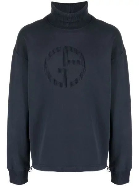 Vuneni džemper Giorgio Armani plava