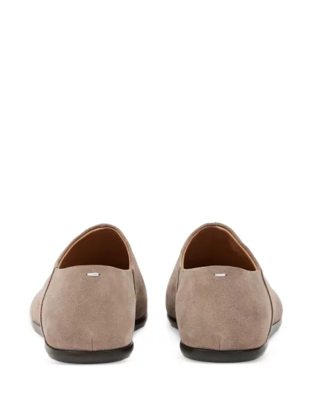 Pantofi loafer Maison Margiela din piele de căprioară