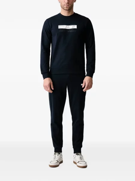 Tepláková souprava Ea7 Emporio Armani modrá