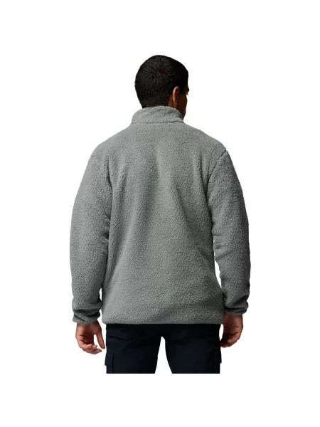 Mikina na zips Columbia sivá