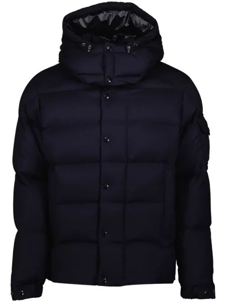 Пухено яке Moncler синьо