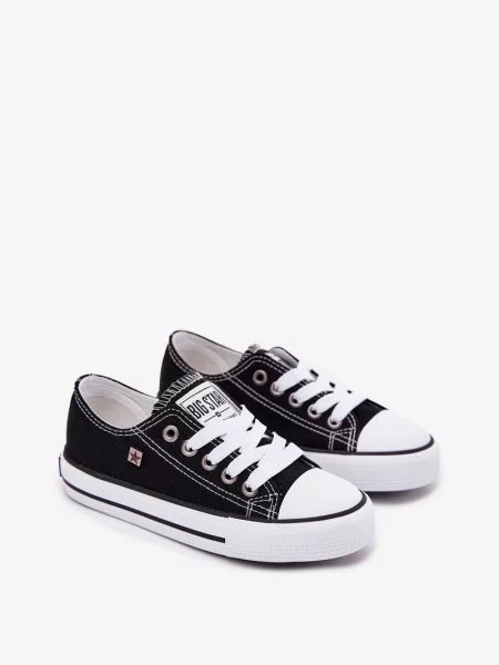 Gyerek félcipő Big Star Shoes fekete