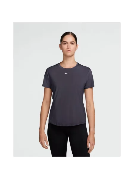 Koszulka z krótkim rękawem Nike One Classic Dri-FIT ciemny XXS szary