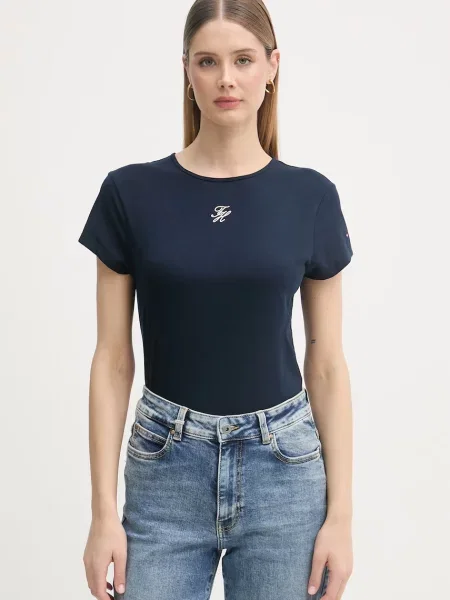 Tommy Hilfiger T-Shirt Granatowy