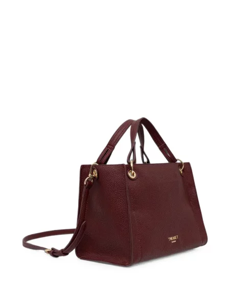 Shopper táska Twinset autogrammal piros