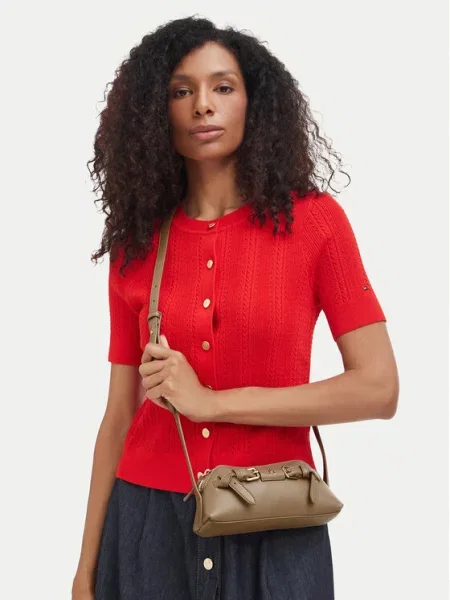 Torbica Tommy Hilfiger Th Buckle  bež