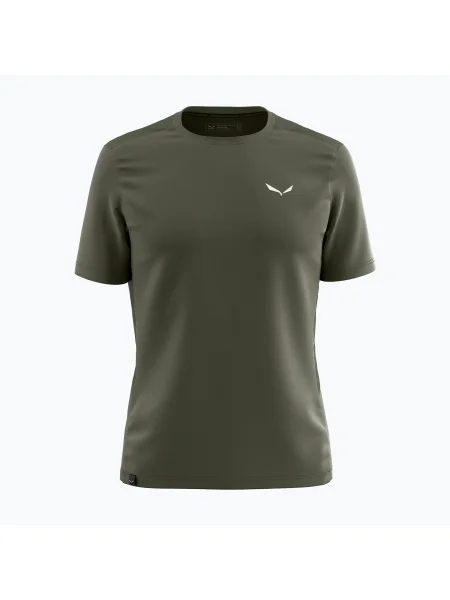 Tricou de trekking pentru bărbați Salewa Puez Hyb Dry faded green verde