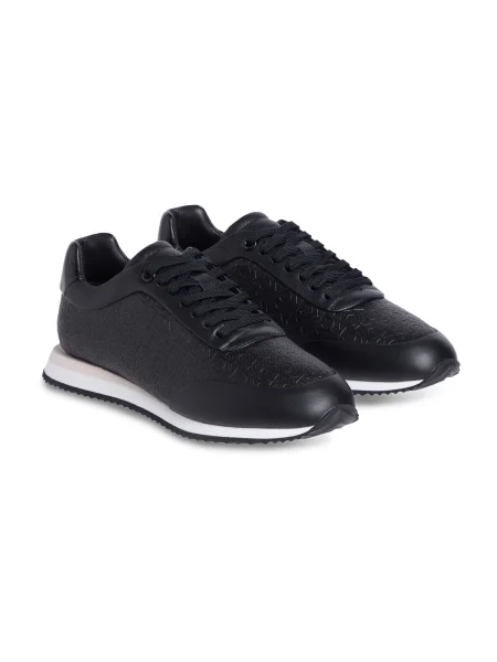 Calvin Klein Sneakers Low Prof Runn Laceup Mono negru